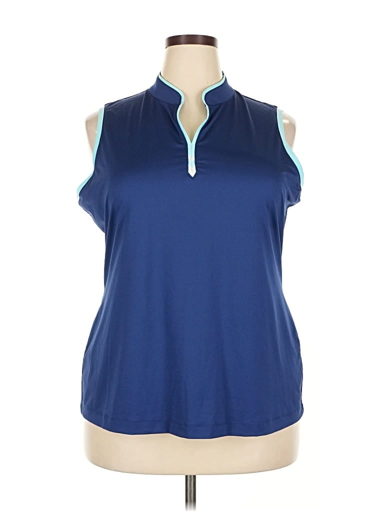 Pre-owned Ep Pro Sleeveless T-shirt In Blue