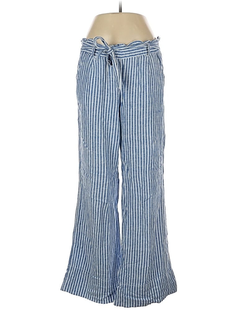 Pre-owned Jolt Linen Pants In Blue