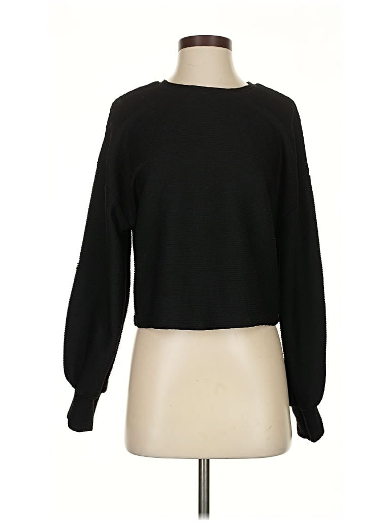 Pre-owned Primark Pullover Sweater In Black