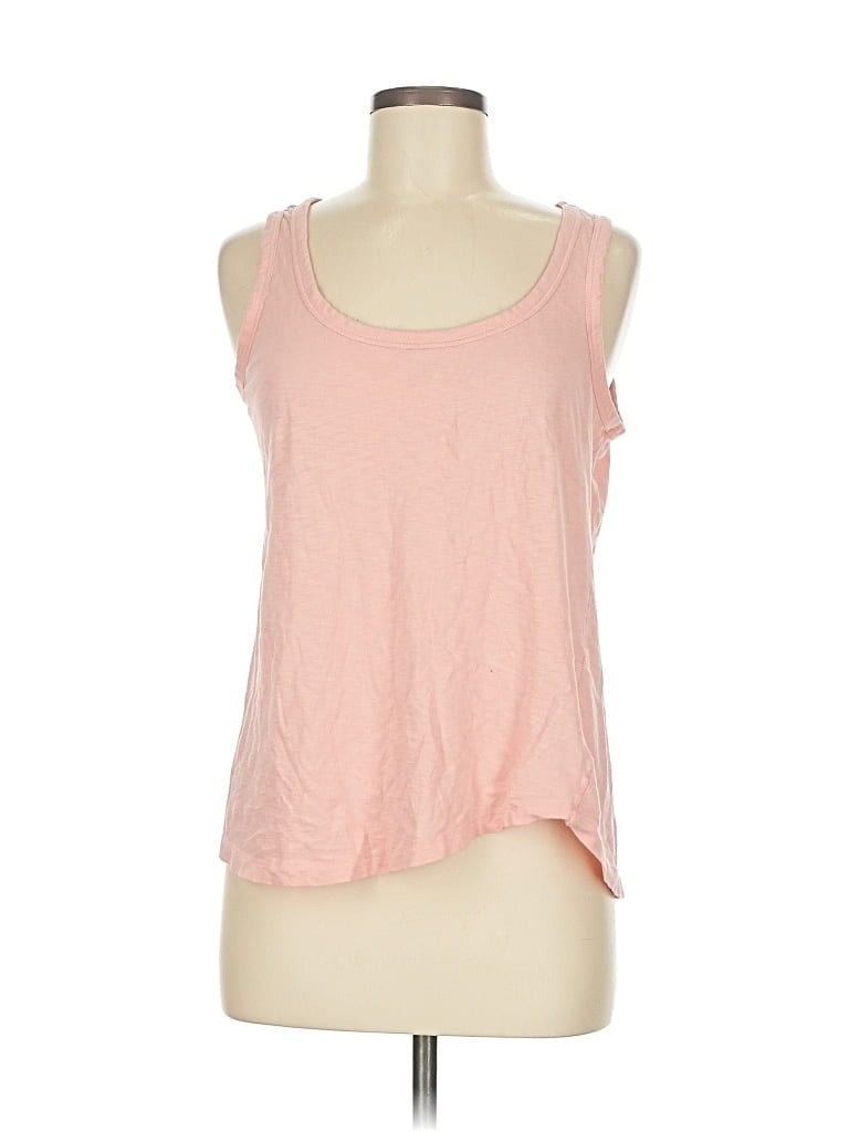 Pre-owned Mercer & Madison Tank Top Pink Halter Neckline Tops