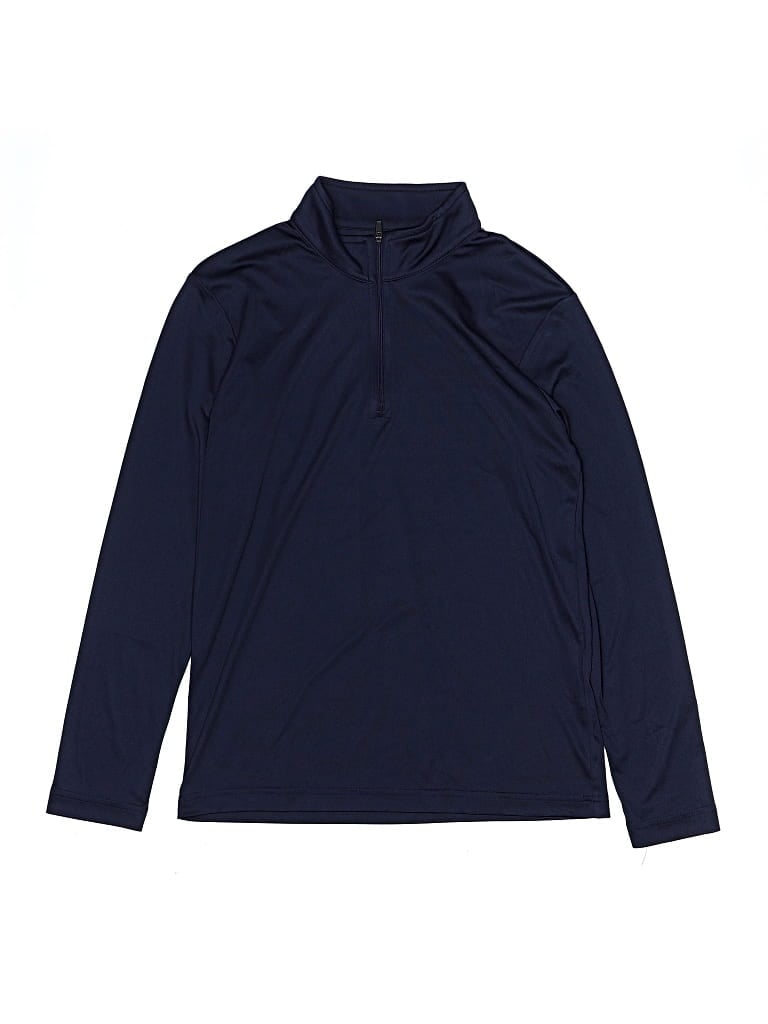 Pre-owned Assorted Brands Kids' Turtleneck Sweater In Blue