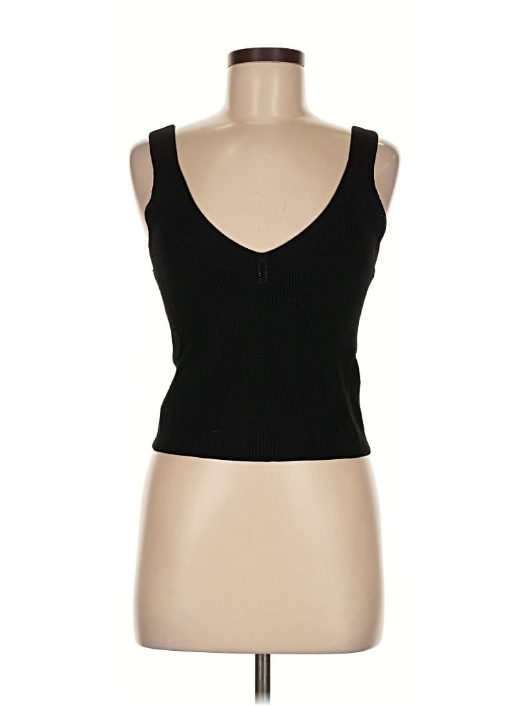 Pre-owned H&m Pullover Sweater In Black