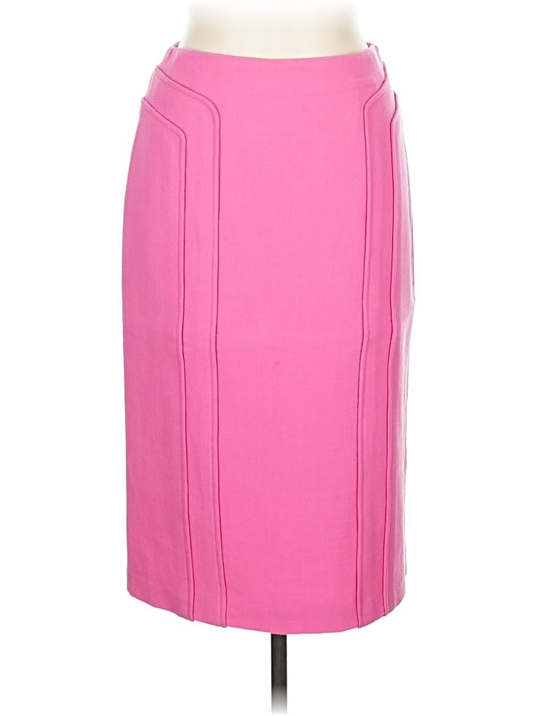 Pre-owned Elegance Wool Skirt In Pink