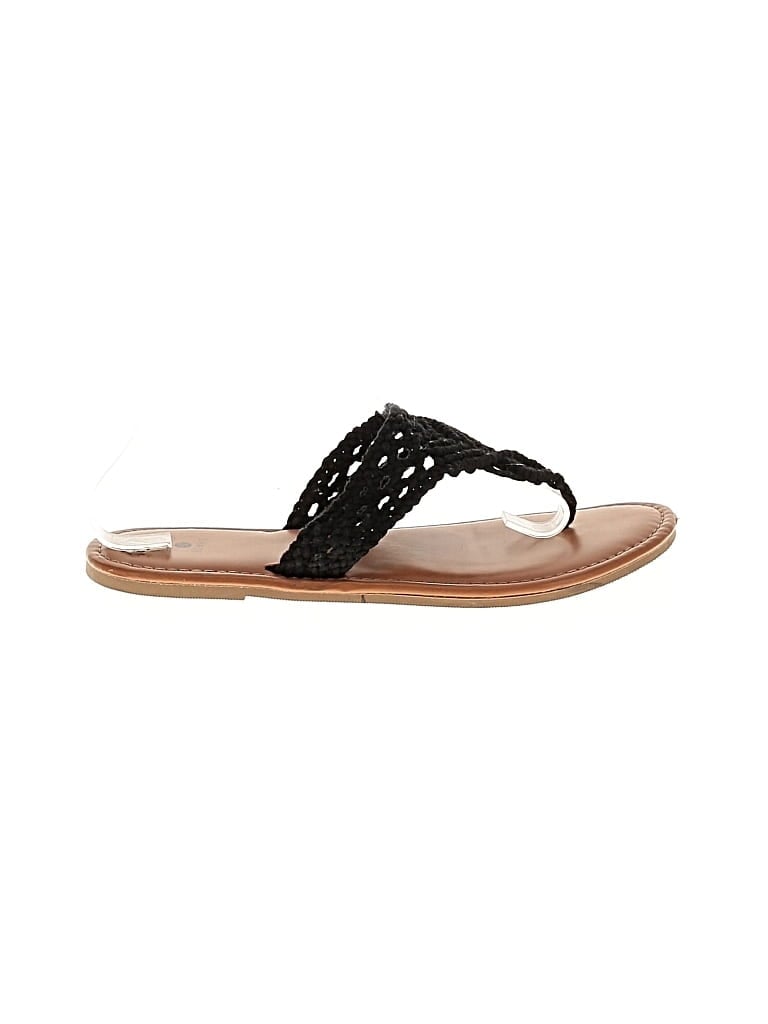 Pre-owned Shade & Shore Sandals In Black