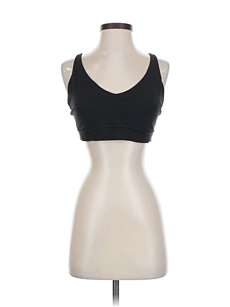 Pre-owned Athleta Sports Bra In Black