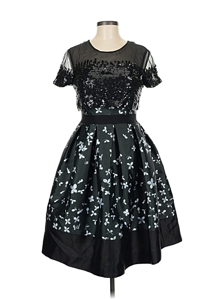 Pre-owned Sachin & Babi Cocktail Dress In Black