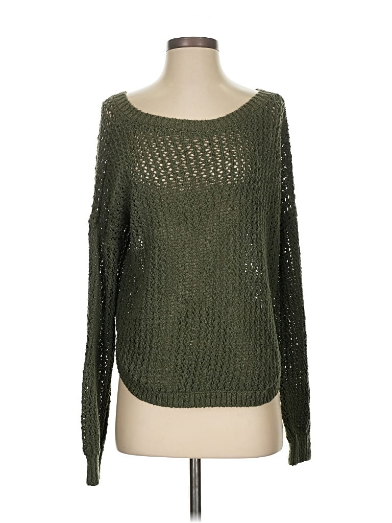 Click to view more detailed imagery on our partner's website Pre-owned Hollister Pullover Sweater In Green