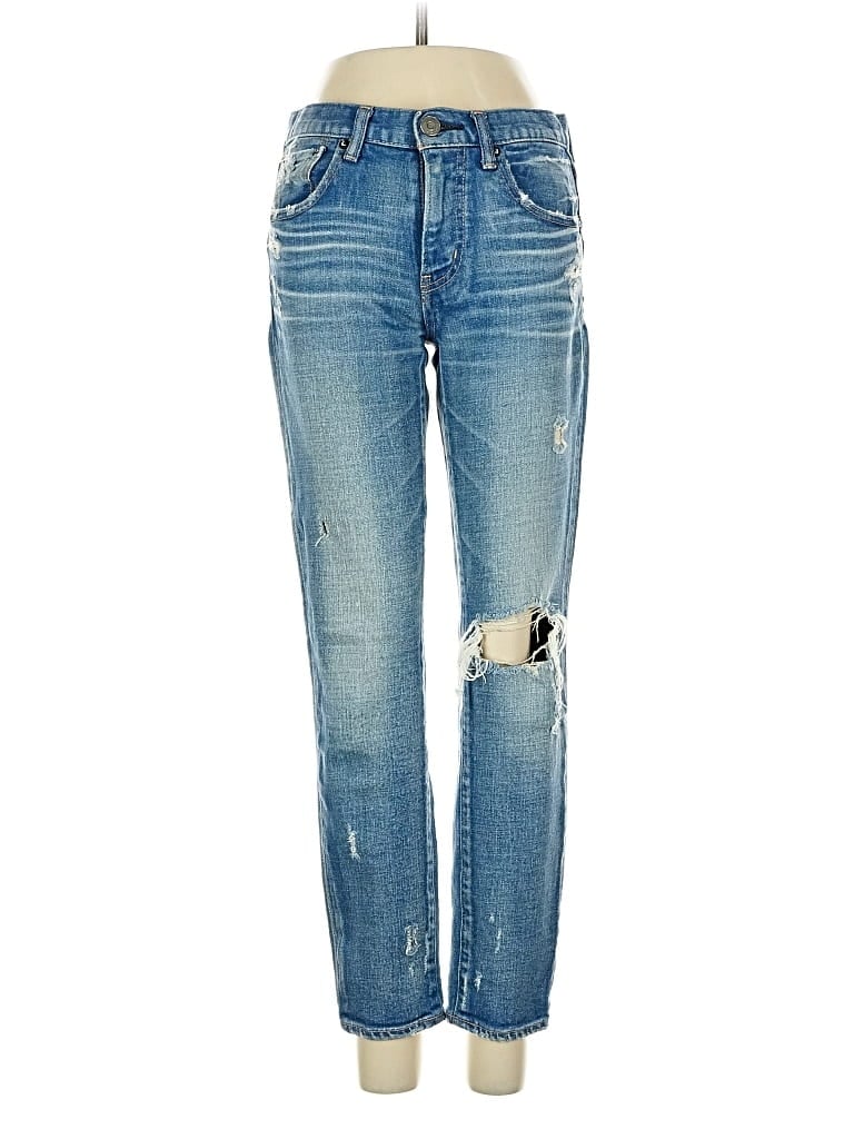Pre-owned Moussy Vintage Jeans In Blue
