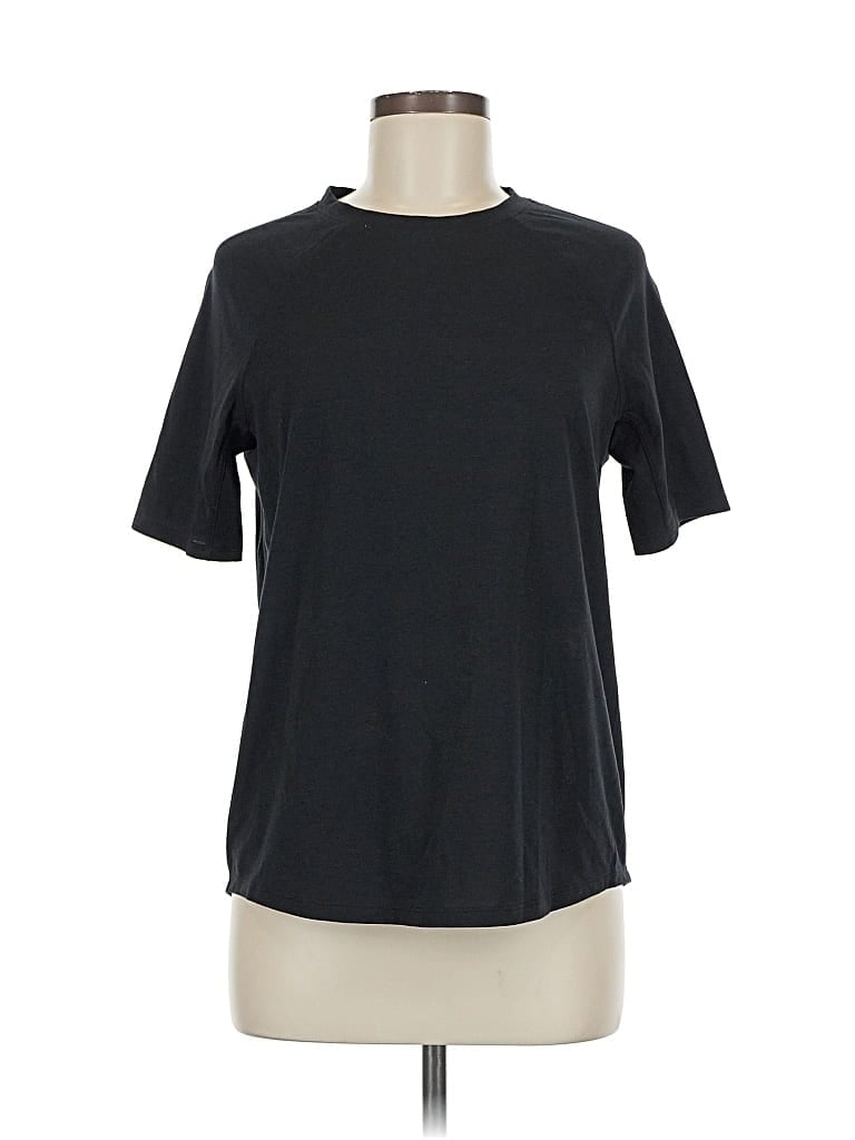 Pre-owned Lole Short Sleeve T-shirt In Black