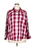 SO Red Long Sleeve Button-Down Shirt Size 2X - photo 1