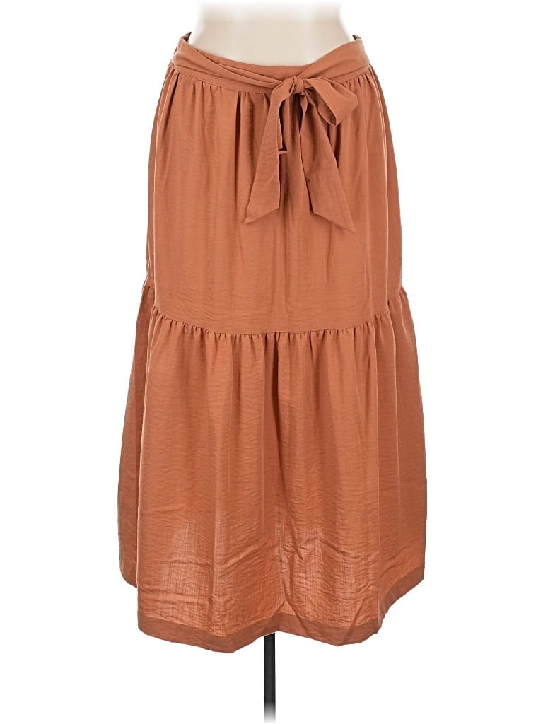 ELOQUII Pre-owned Casual Skirt In Brown