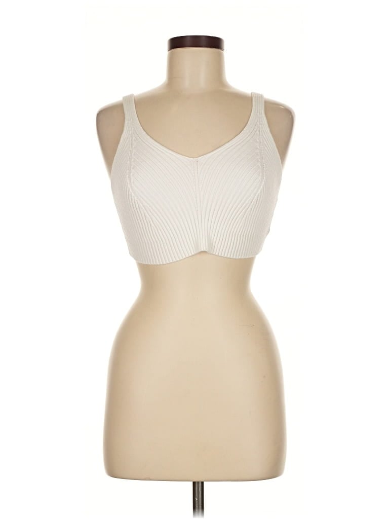 Pre-owned Shein Sports Bra In White