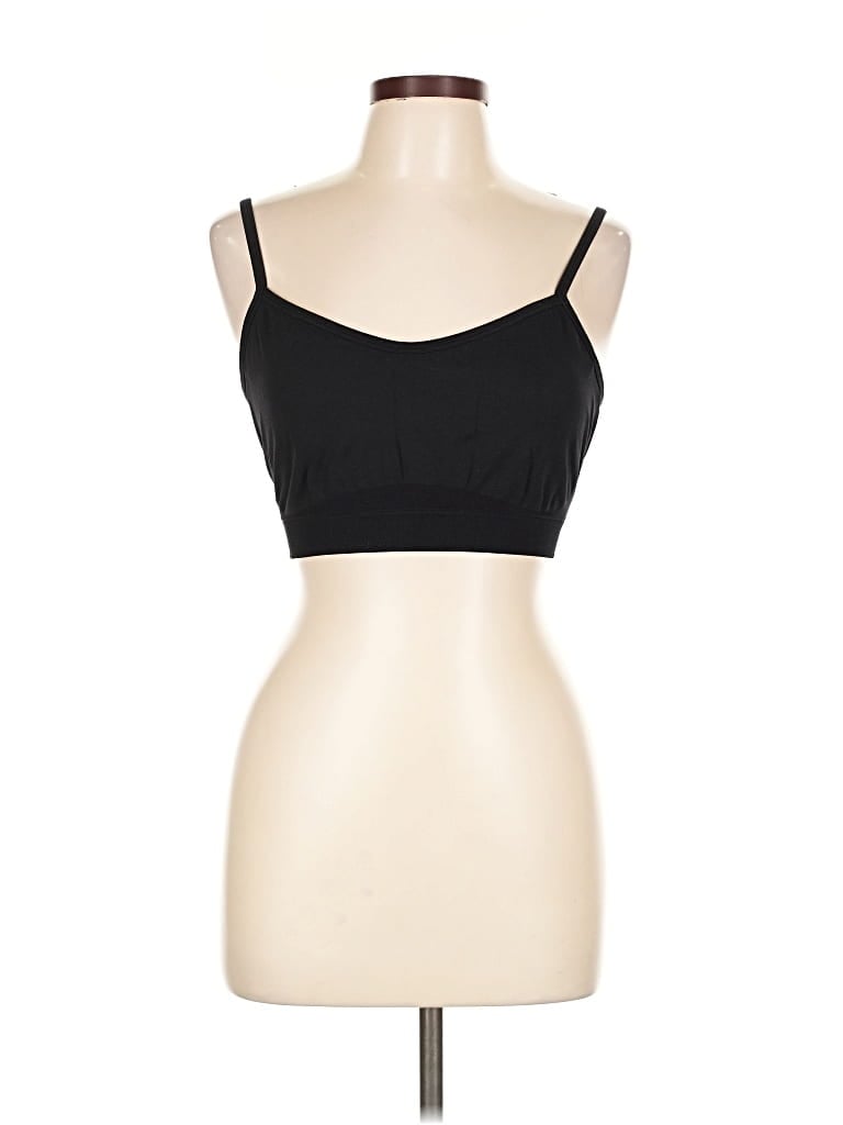 Pre-owned Athleta Sports Bra In Black