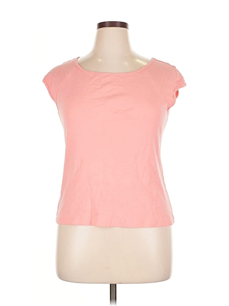 Pre-owned Ann Taylor Loft Sleeveless T-shirt In Pink