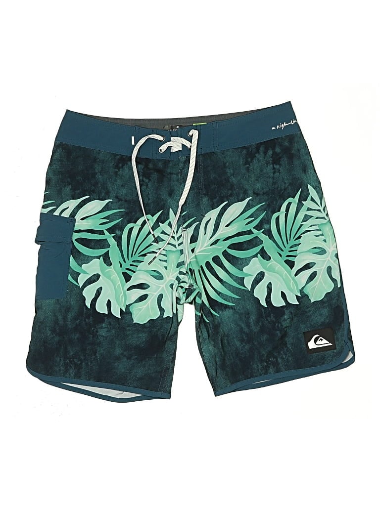 Click to view more detailed imagery on our partner's website Pre-owned Quiksilver Board Shorts In Green