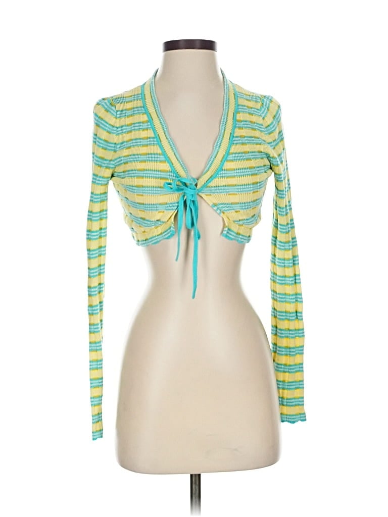 Click to view more detailed imagery on our partner's website Pre-owned Urban Outfitters Cardigan Sweater In Yellow