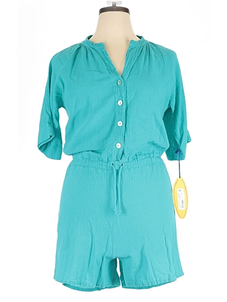 Oh My Gauze Romper In Blue