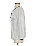 Zara Basic Silver Long Sleeve Henley Size S - photo 5