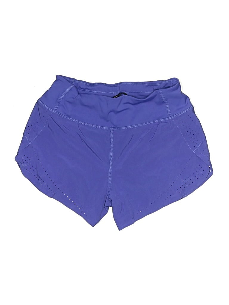 Pre-owned Allyson Felix X Athleta Athletic Shorts In Purple