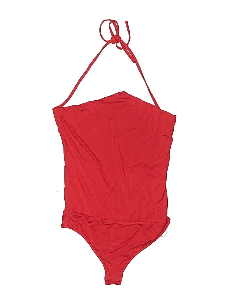Pre-owned Superdown Bodysuit In Red