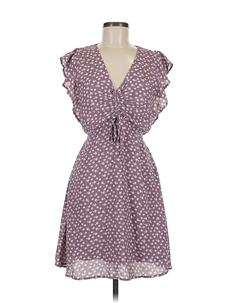 MONTEAU Pre-owned Casual Dress In Purple