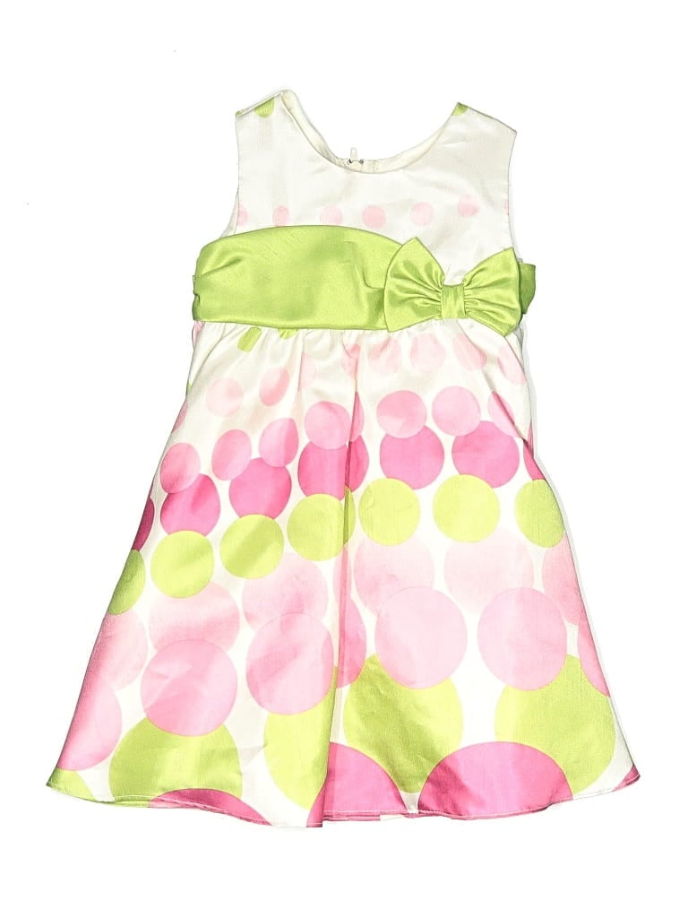 Pre-owned Rare Editions Kids' Dress In Green