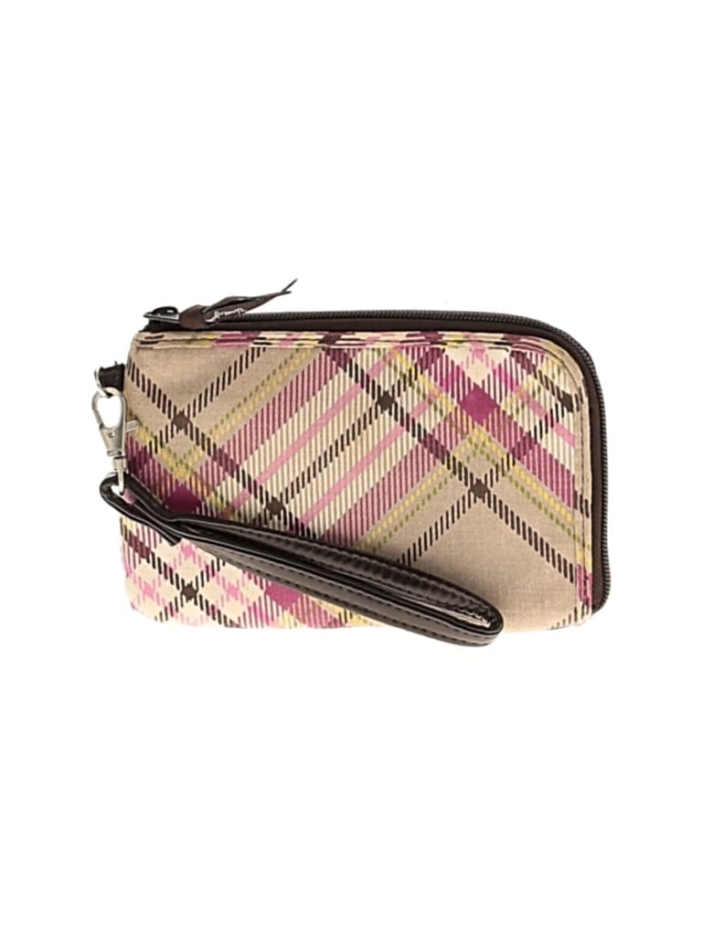 Pre-owned Vera Bradley Wristlet In Brown