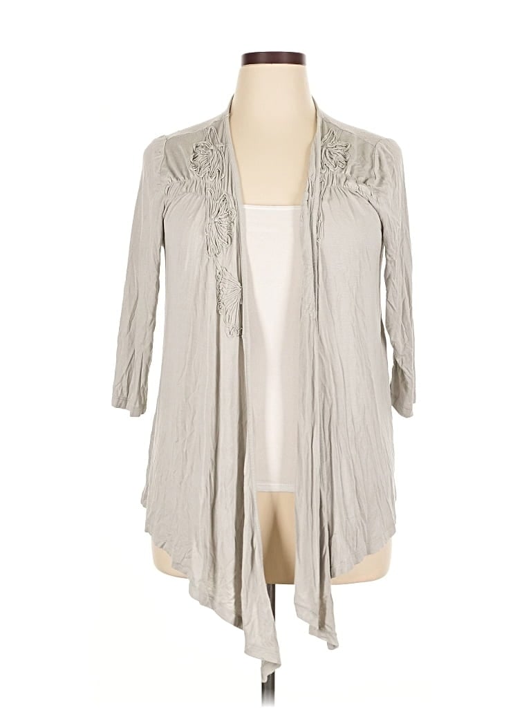 DESIGN HISTORY Pre-owned Cardigan Sweater In Gray