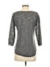Halston Heritage Gray Pullover Sweater Size 3 - photo 2