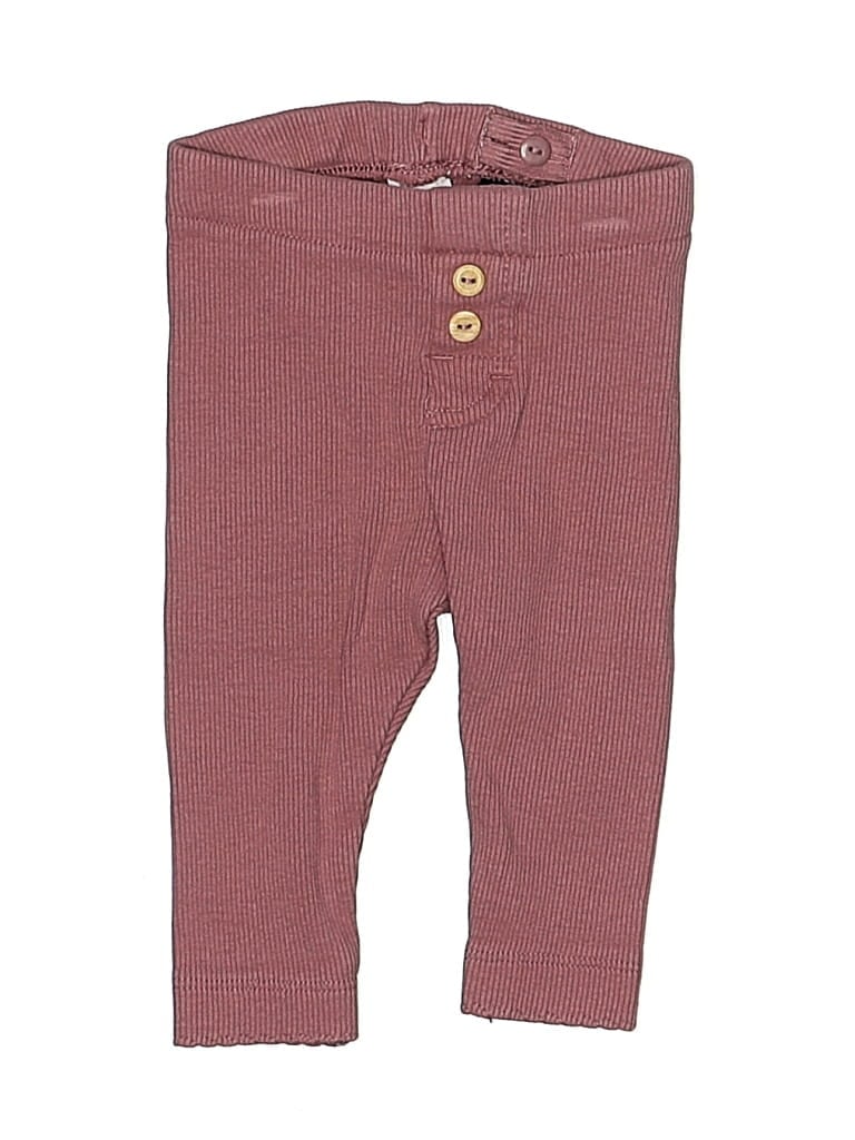 Pre-owned H&m Babies' Dress Pants In Burgundy