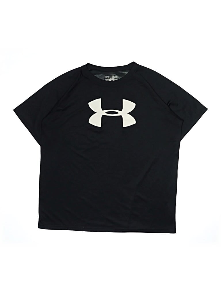 Pre-owned Under Armour Kids' Active T-shirt In Black