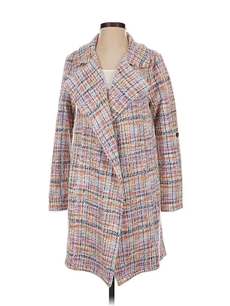 Click to view more detailed imagery on our partner's website Pre-owned Melloday Coat In Pink