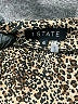1.State 100% Polyester Animal Print Brown Casual Skirt Size 6 - photo 4