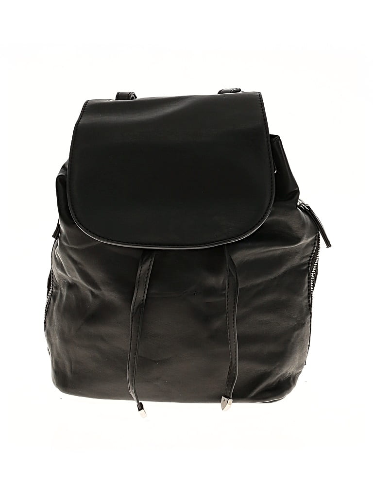 Pre-owned Forever 21 Backpack In Black
