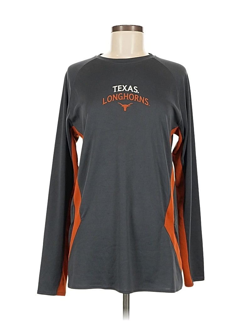Click to view more detailed imagery on our partner's website Pre-owned Ncaa Long Sleeve T-shirt In Gray