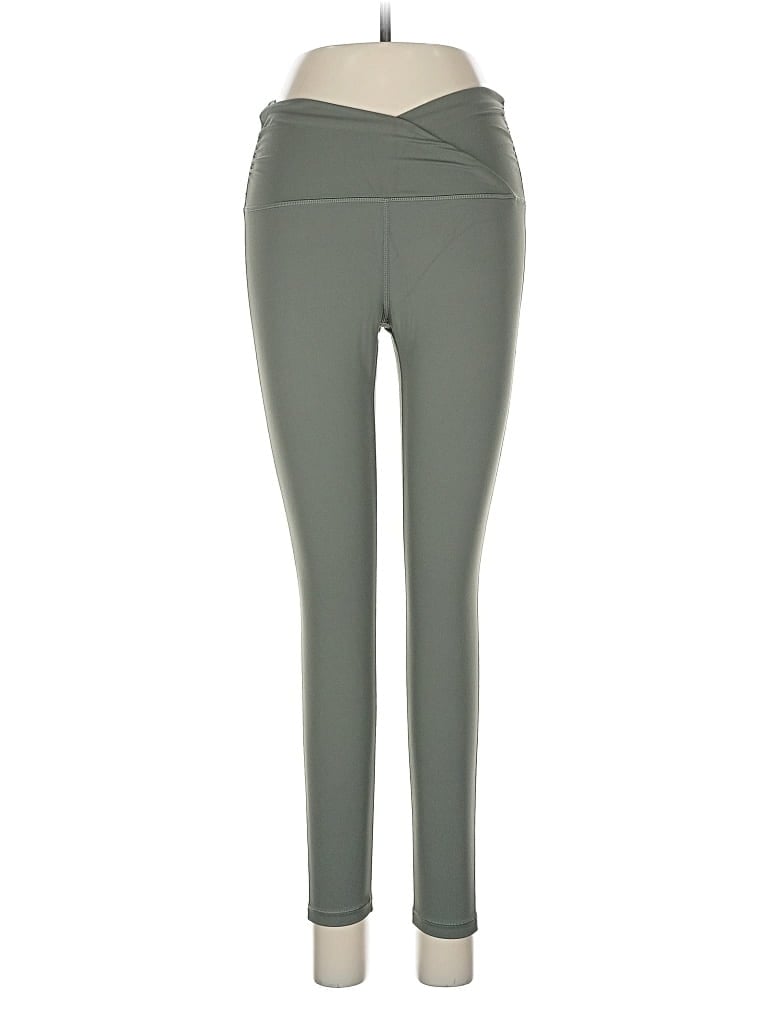 Pre-owned Savvi Active Pants In Green