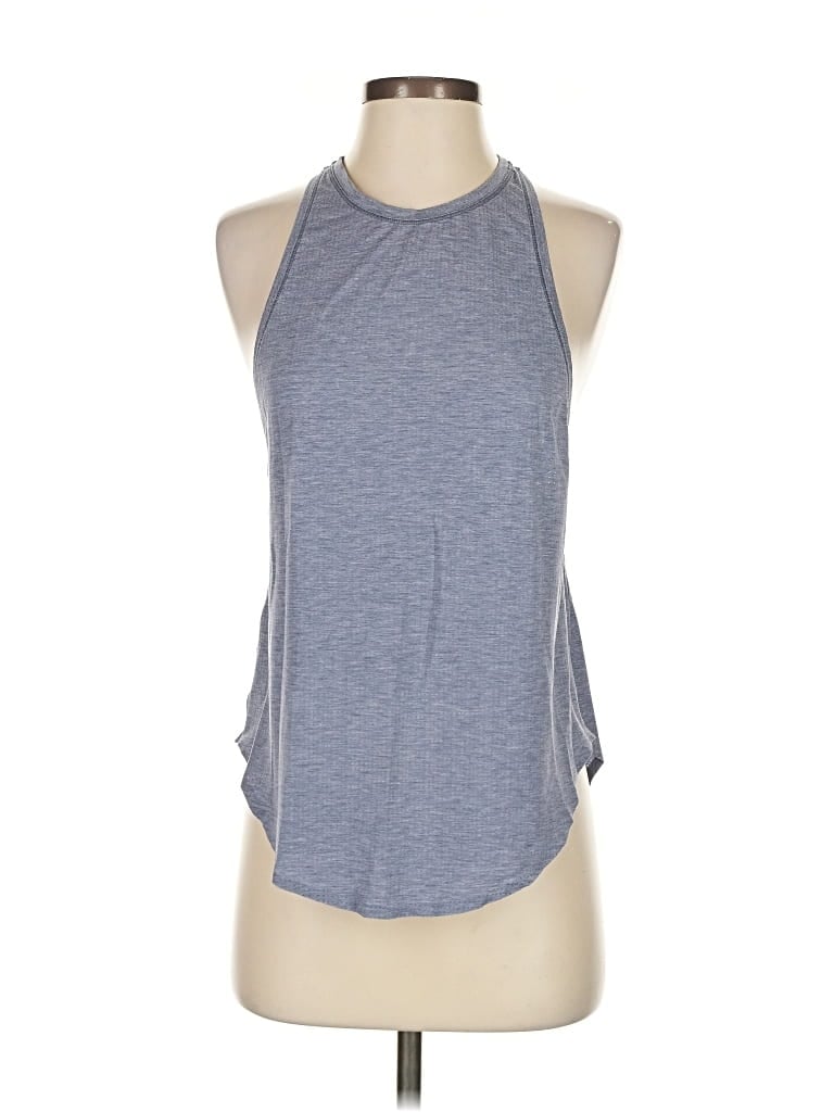 Pre-owned Lululemon Athletica Active Tank Top In Blue