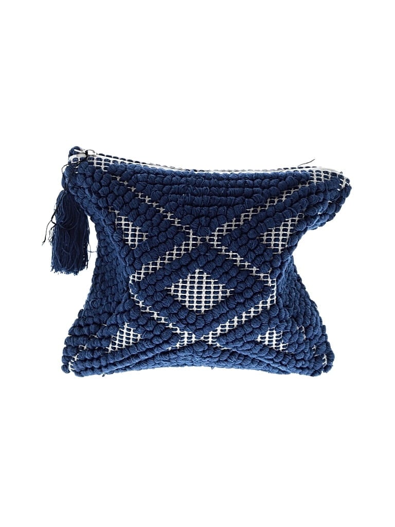 Pre-owned Sole Society Clutch In Blue