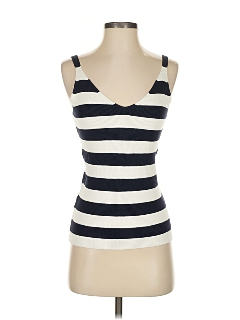 Pre-owned Ann Taylor Loft Outlet Sweater Vest In White