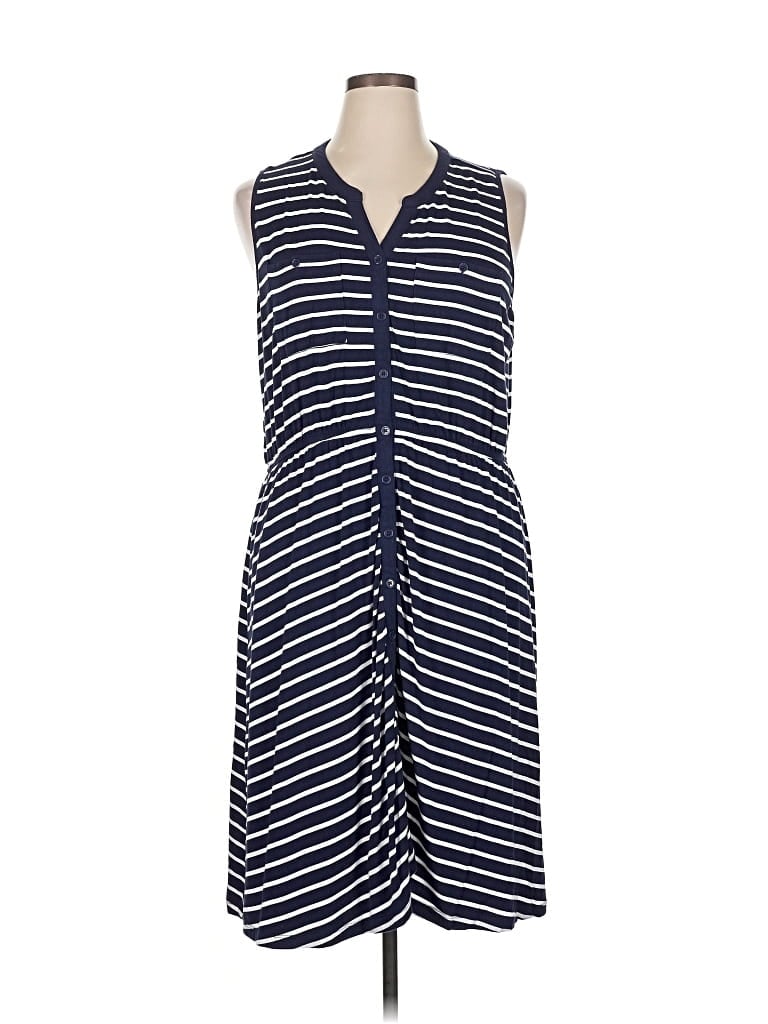 Click to view more detailed imagery on our partner's website Pre-owned Market & Spruce Casual Dress In Blue
