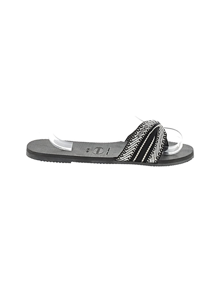 Pre-owned Havaianas Sandals In Black