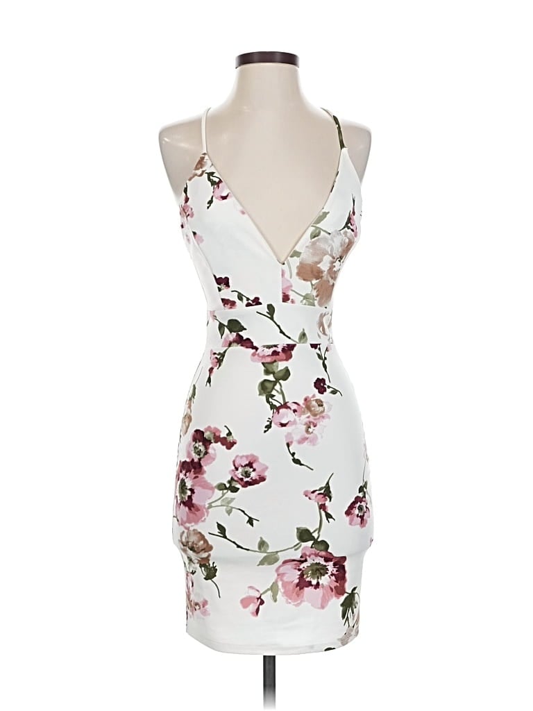 Pre-owned Windsor Cocktail Dress In White