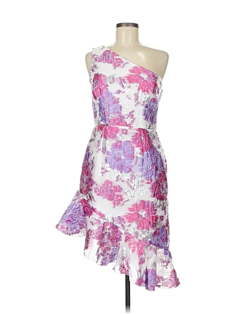 Pre-owned Venus Cocktail Dress In Purple