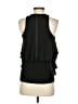 Tibi 100% Silk Black Sleeveless Silk Top Size 2 - photo 2