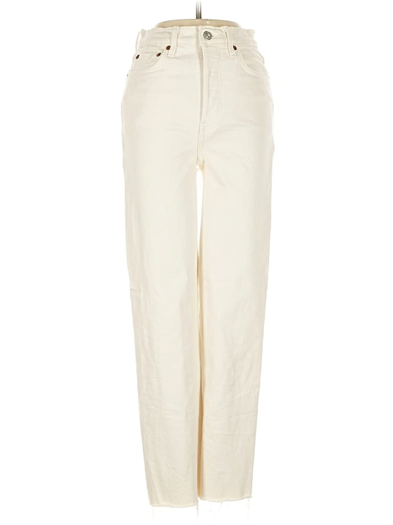 Click to view more detailed imagery on our partner's website Pre-owned Re/done Jeans In White