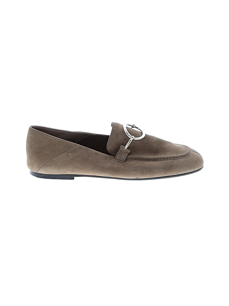 Pre-owned Via Spiga Flats In Brown