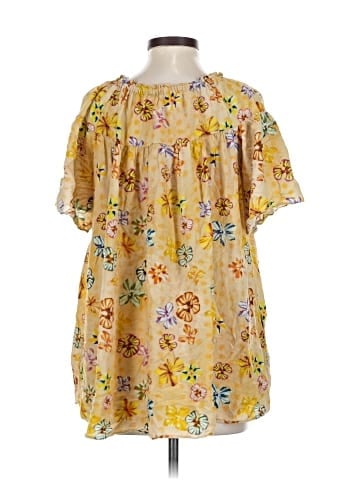 Ulla Johnson Short Sleeve Blouse (view 2)
