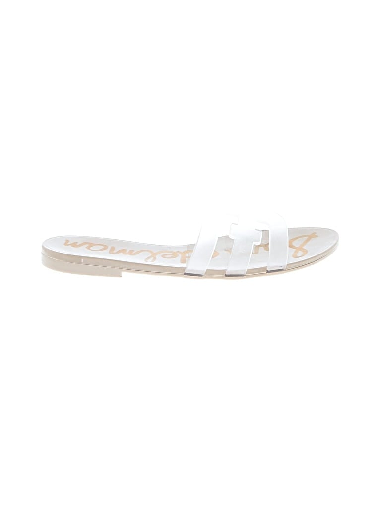 Pre-owned Sam Edelman Sandals In White