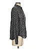 Rails 100% Rayon Animal Print Gray Long Sleeve Blouse Size XS - photo 4