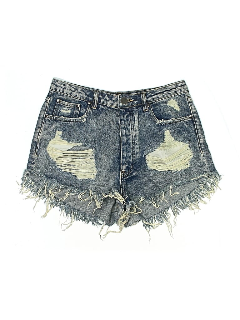 SIGNATURE 8 Pre-owned Denim Shorts In Blue